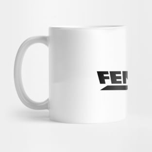 Fendt Tractors Logo Black Mug